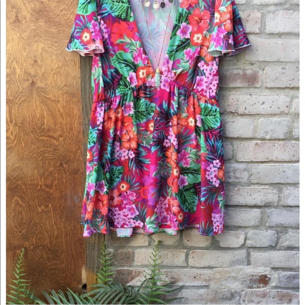 Show me your mumu deep v dress